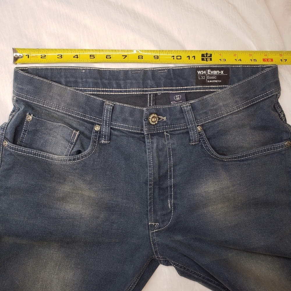 Buffalo David Bitton Cast Green Basic Slim Strech - image 5